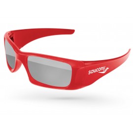 Wrap Mirror Sunglasses w/1 Color Temple Imprint Logo Branded