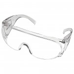 Custom Imprinted Visitor/Utility Spectacles Safety Glasses Clear or Gray