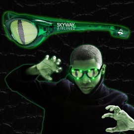 Cat Eye LED Billboard Sunglasses Custom Imprinted