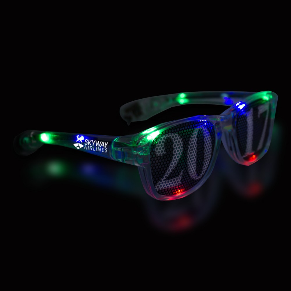 2020 LED Retro Sunglasses Custom Imprinted