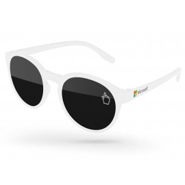 Promotional Vicky Sunglasses w/1 Color Lens Imprint & Full Color Temple Imprint