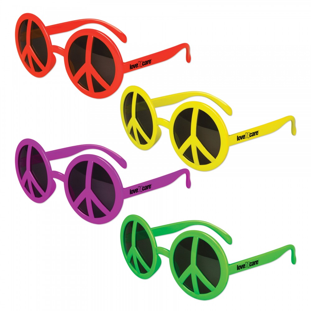 Peace Sunglasses Custom Imprinted