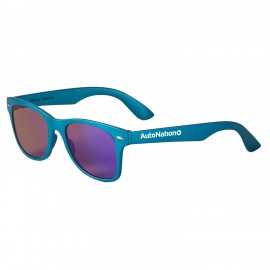 Metallic Sunglasses Logo Branded