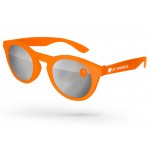 Andy Mirror Promotional Sunglasses w/Temple Imprint Custom Imprinted