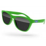 Custom Printed Frog Promotional Sunglasses w/Temple Imprint
