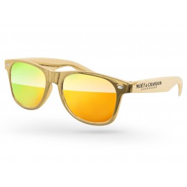 Metallic Retro Mirror Sunglasses Custom Printed