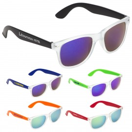 Key West Mirrored Sunglasses Custom Printed