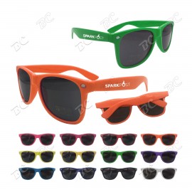 Logo Branded American Flag Lens Sunglasses