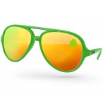 Aviator Sport Mirror Sunglasses Logo Branded