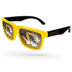 Custom Imprinted 2-Tone Heat Pinhole Sunglasses