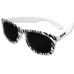 Chillin' Zebra Sunglasses-Closeout Custom Imprinted