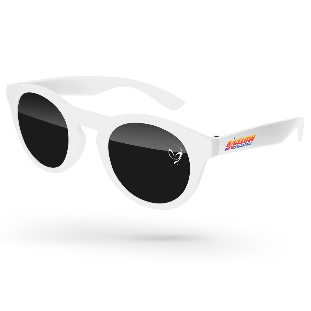 Andy Promotional Sunglasses w/Full Color Temple Imprint Custom Imprinted