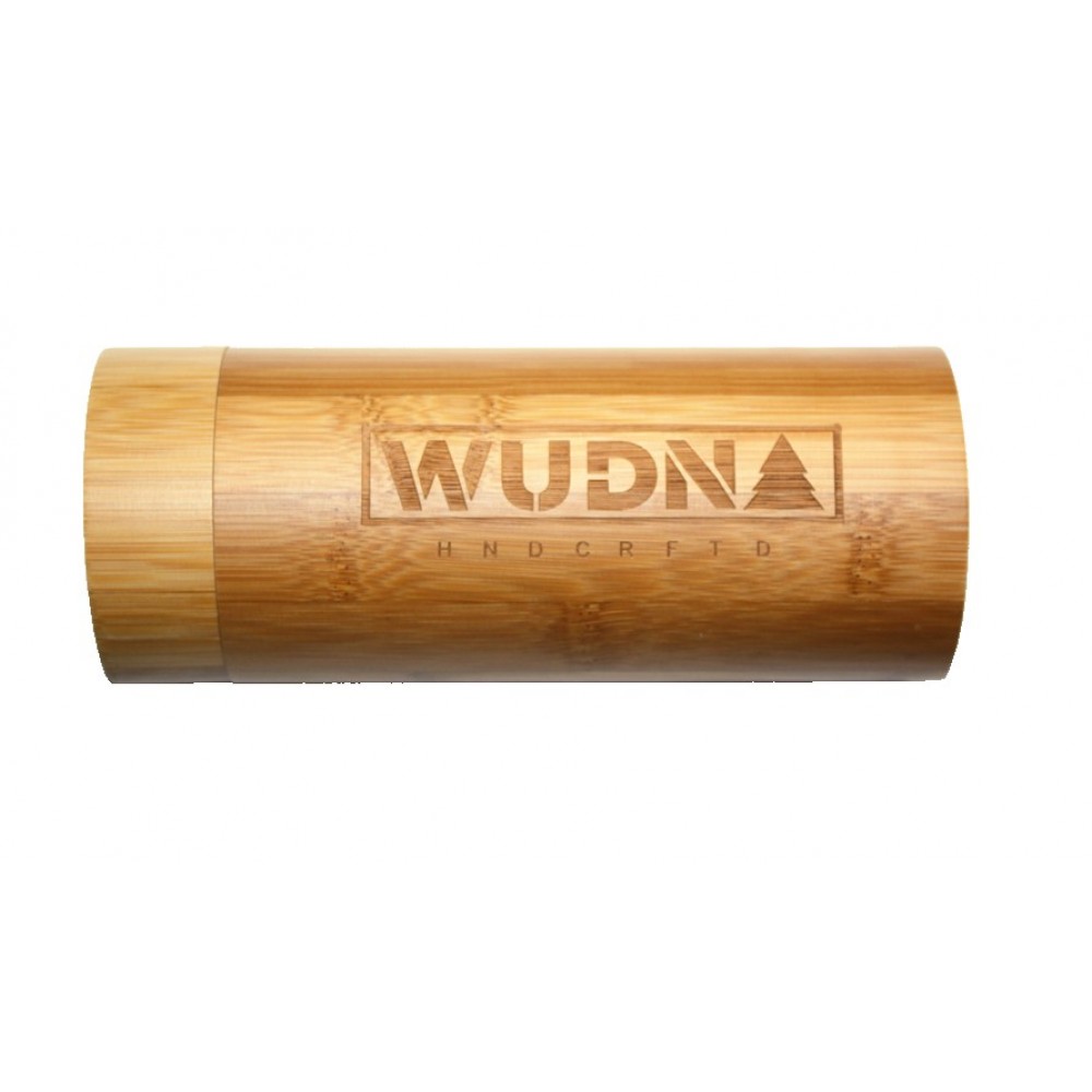 Custom Printed Natural Bamboo Cylinder for Wooden Sunglasses