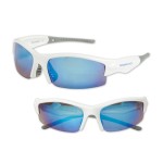 White MVP Sports Glasses Custom Imprinted