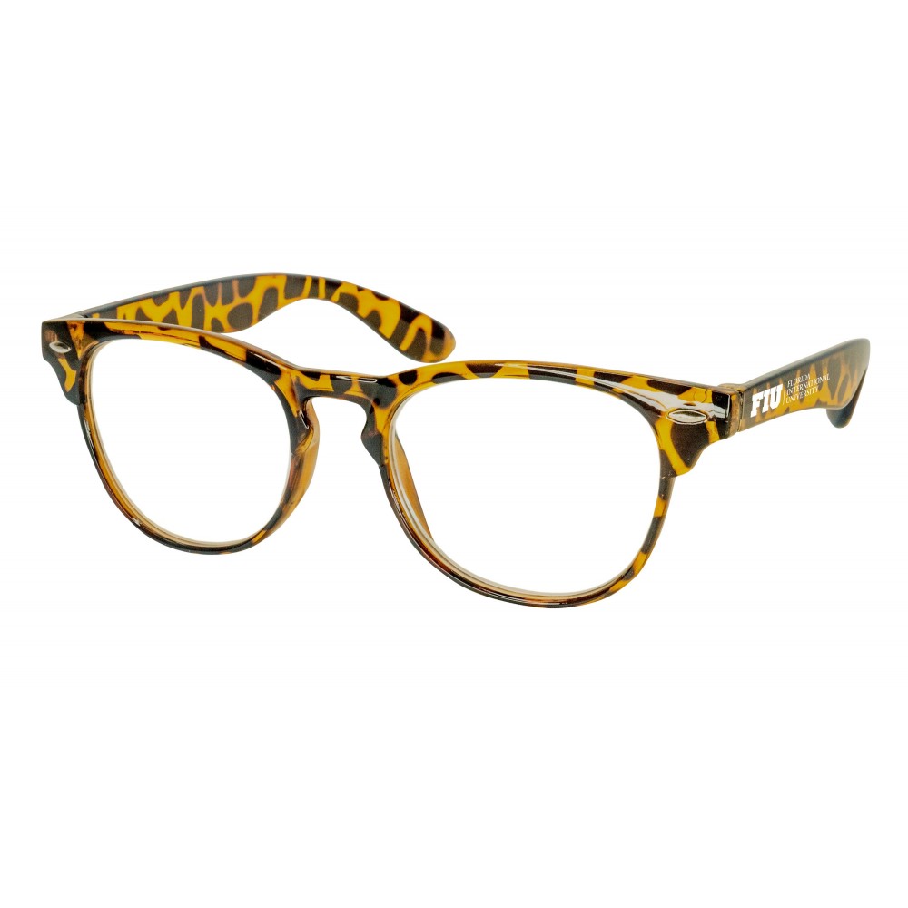 Custom Imprinted Tortoise Readers Eyeglasses