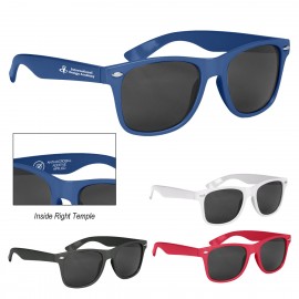 Malibu Sunglasses With Antimicrobial Additive Custom Printed