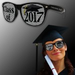 Class of 2020 Black Billboard Sunglasses Logo Branded