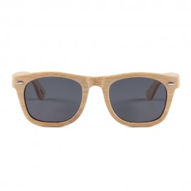 W-B2008 Series Bamboo Wooden Classic Full Jacks Sunglasses Logo Branded