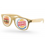 Promotional Metallic Retro Pinhole Sunglasses