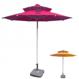 Personalized Waterproof Double-Layer Sun Umbrella