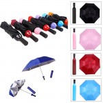 Logo Branded,Ptomotional Wine Bottle Foldable Umbrella