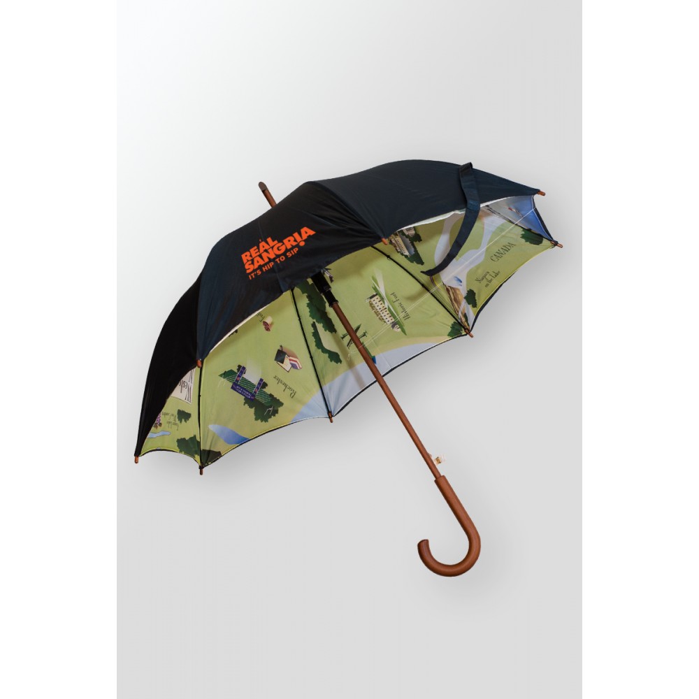 Double Cover Fashion Umbrella with Logo