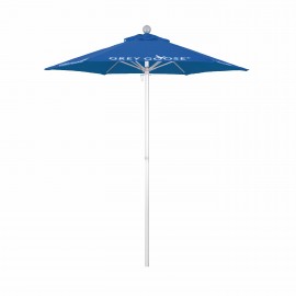 Promotional 6' Summit Series Patio Umbrella with Printed Olefin Cover