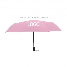 Customized Automatic Parasol Travel Rain Umbrella Waterproof Folding