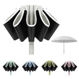 Automatic Folding Reverse Umbrella with Logo
