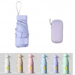 Custom Custom Mini Dual-Purpose Capsule Umbrella w/Storage Case