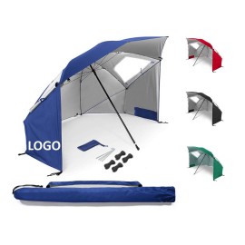 Portable Beach Umbrella Camping Fishing Tent with Logo