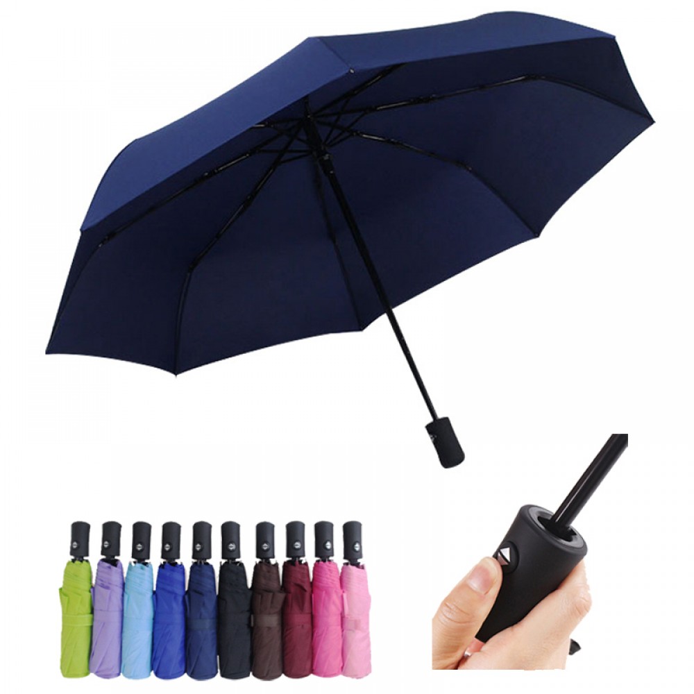 21" Auto-Folding Umbrella Custom Imprinted 21" Auto-Folding Umbrella Custom Imprinted