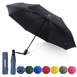 Customized 40" Arc Foldable Umbrella With UV Protection