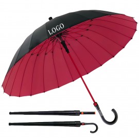 Logo Branded Large Frame Golf Umbrella W/ Automatic Opening