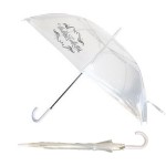 Logo Branded,Ptomotional Eco Friendly Clear Umbrella (46" Arc)