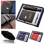 Custom Umbrella Notebook Pen Creative Gift Set