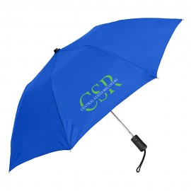The Enviro Spectrum Eco-Friendly Auto-Open Folding Umbrella - Recycled Materials with Logo  The Enviro Spectrum Eco-Friendly Auto-Open Folding Umbrella - Recycled Materials with Logo