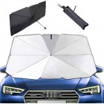 Car Windshield Sun Shade Uv Ray Heat Sun Visor Protector with Logo