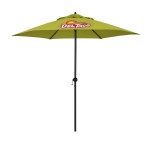 9' Shadetek Series Patio Umbrella with Printed Polyester Cover with Logo