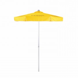 6' Summit Series Patio Umbrella w/ Printed Olefin Cover with Valances with Logo