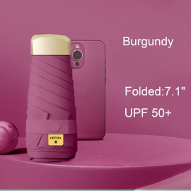 Ultra-Light 6-Fold Flat Umbrella with Logo