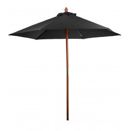 7' Bamboo Recycled Market Umbrella with Logo  7
