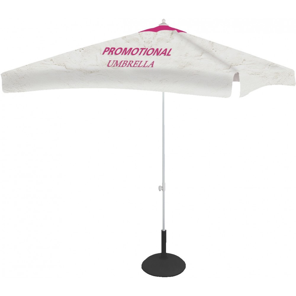 Promotional Square Umbrella with Custom Printed Canopy Custom Printed Promotional Square Umbrella with Custom Printed Canopy Custom Printed