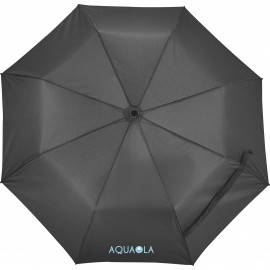 37" Compact Travel Umbrella With Case with Logo