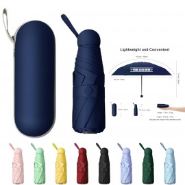 Personalized Mini Windproof Folding Travel Umbrella