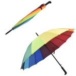 Rainbow Umbrella Custom Printed