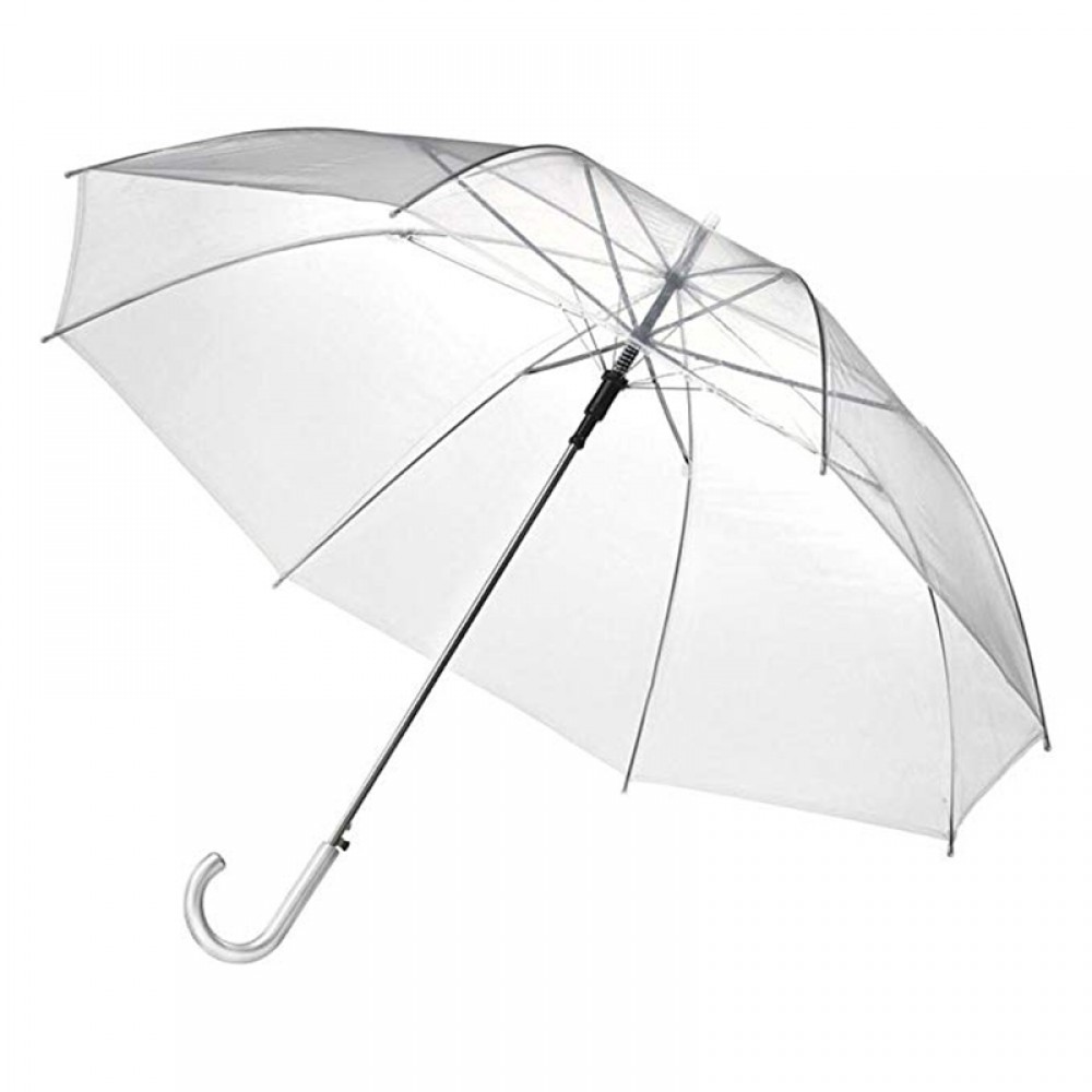 21'' Plastic Transparent Umbrella Logo Branded 21'' Plastic Transparent Umbrella Logo Branded