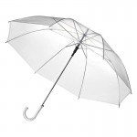 21'' Plastic Transparent Umbrella Logo Branded
