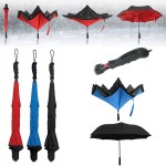 Custom Double Layer Reverse Umbrella
