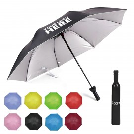 Custom Wine Bottle Umbrella  Custom Wine Bottle Umbrella